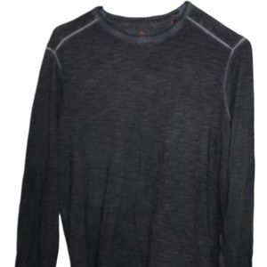 Tommy Bahama Jeans Long Sleeve Tee Black Grey